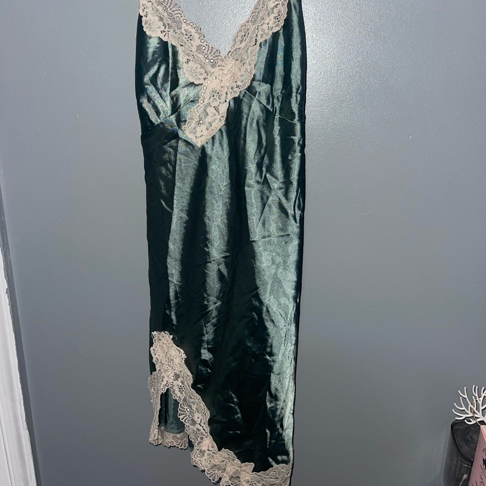Vintage satin slip dress